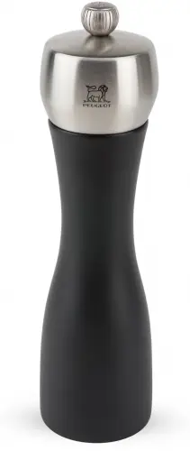 FIDJI Młynek do soli 20 cm czarny mat / PEUGEOT