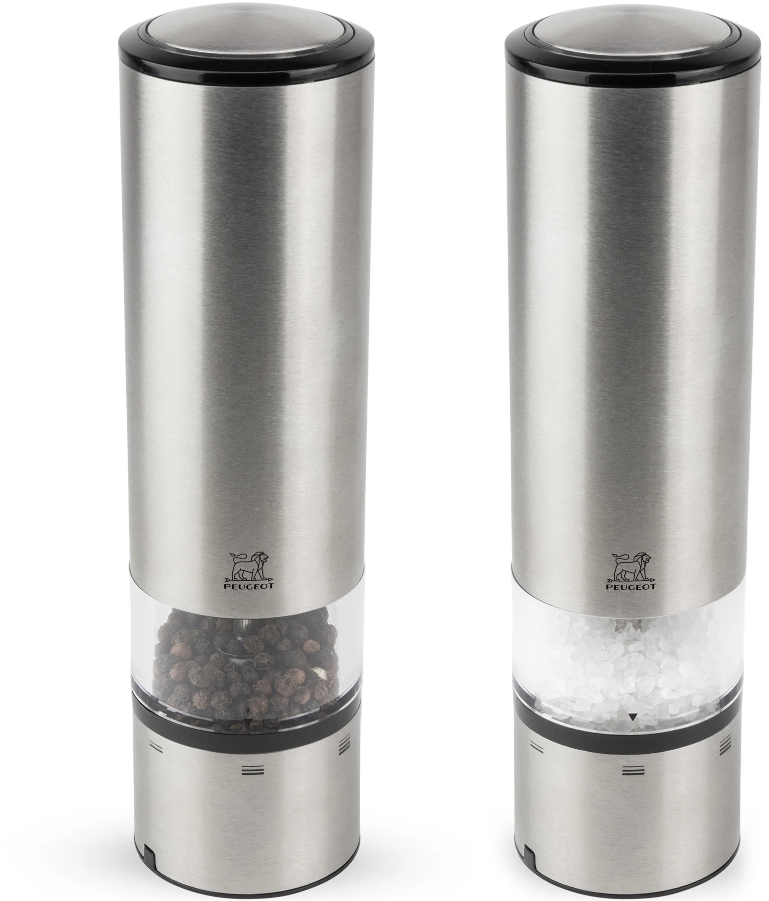 ELIS SENSE DUO Zestaw młynków elektrycznych do soli i pieprzu 20 cm / PEUGEOT