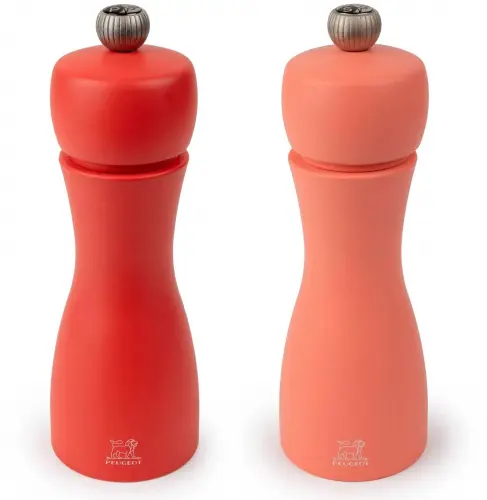 TAHITI DUO Zestaw do soli i pieprzu 15 cm Fire / PEUGEOT