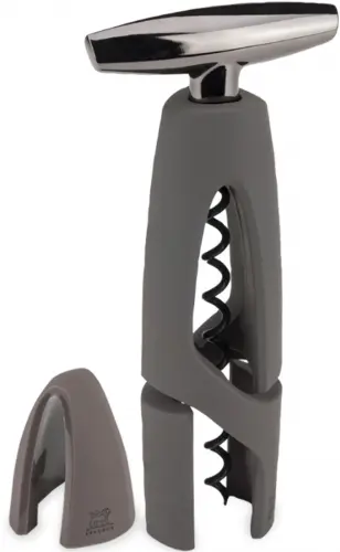 ALTAR Korkociąg z przecinaczem folii bazaltowy / PEUGEOT