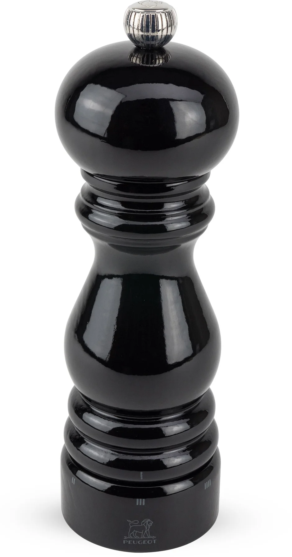 PARIS Młynek o soli 18 cm, czarny lakier, u-select