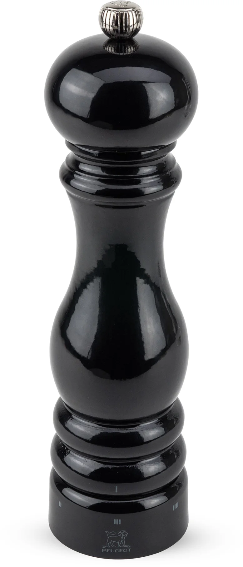 PARIS Młynek do soli 22 cm, czarny lakier, u-select