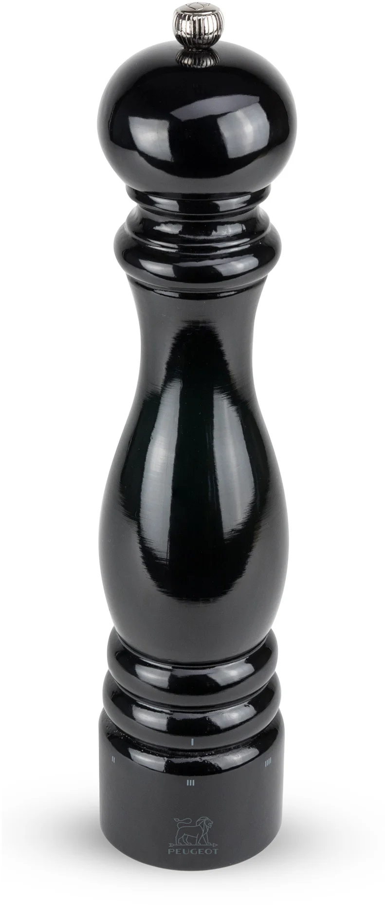 PARIS Młynek do soli 30 cm, czarny lakier, u-select