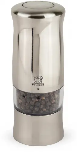 ZELI Młynek elektryczny do pieprzu 14 cm inox / PEUGEOT