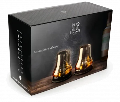 WHISKY ATMOSPHERE Zestaw degustacyjny do whisky / PEUGEOT