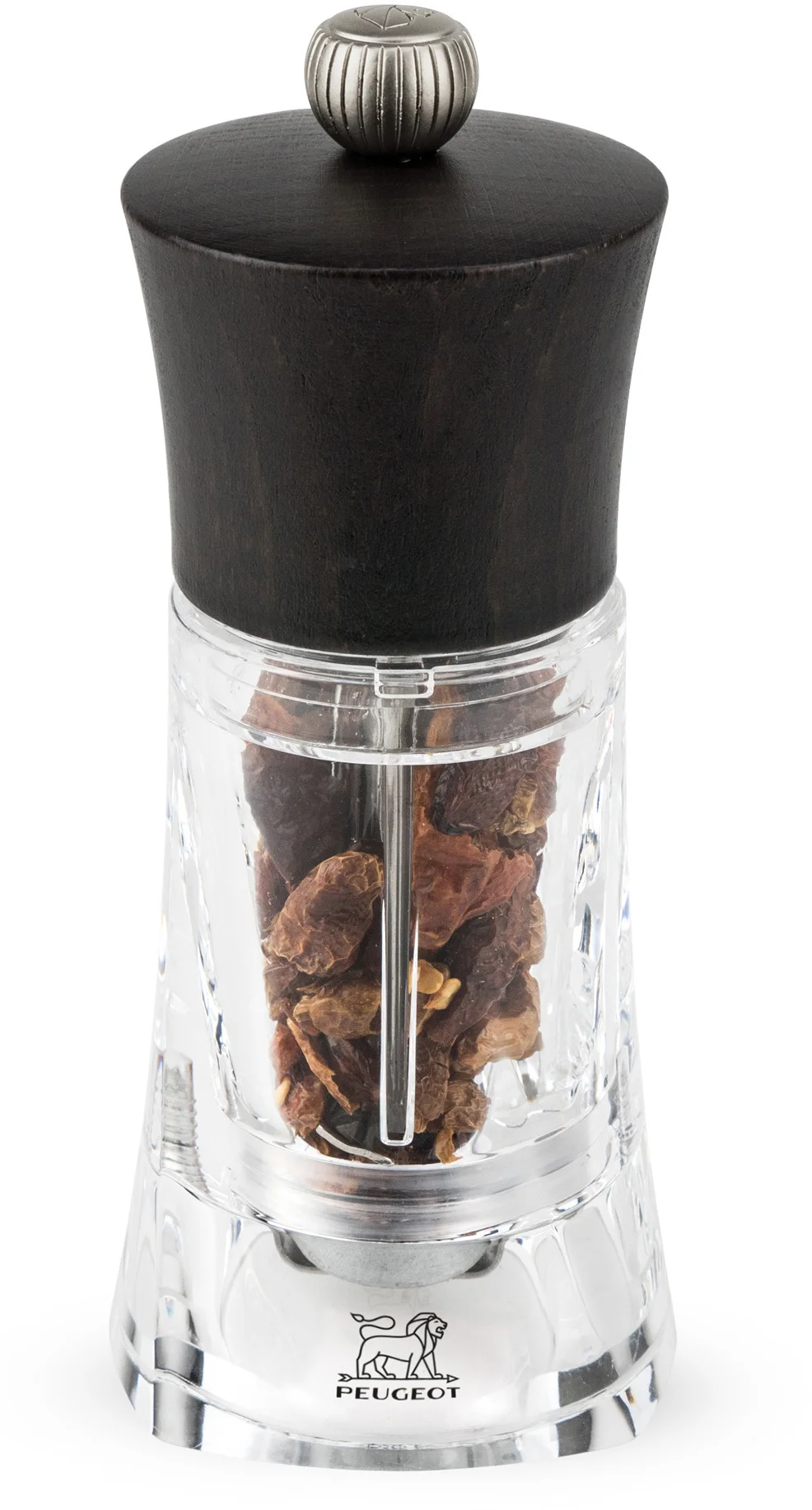 OLERON Młynek do papryczek chilli 14 cm czekoladowy / PEUGEOT