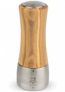 Młynek do soli MADRAS 16 cm drewno oliwne u-select