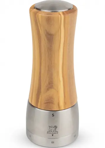 MADRAS Młynek do soli 16 cm, drewno oliwne, u-sele