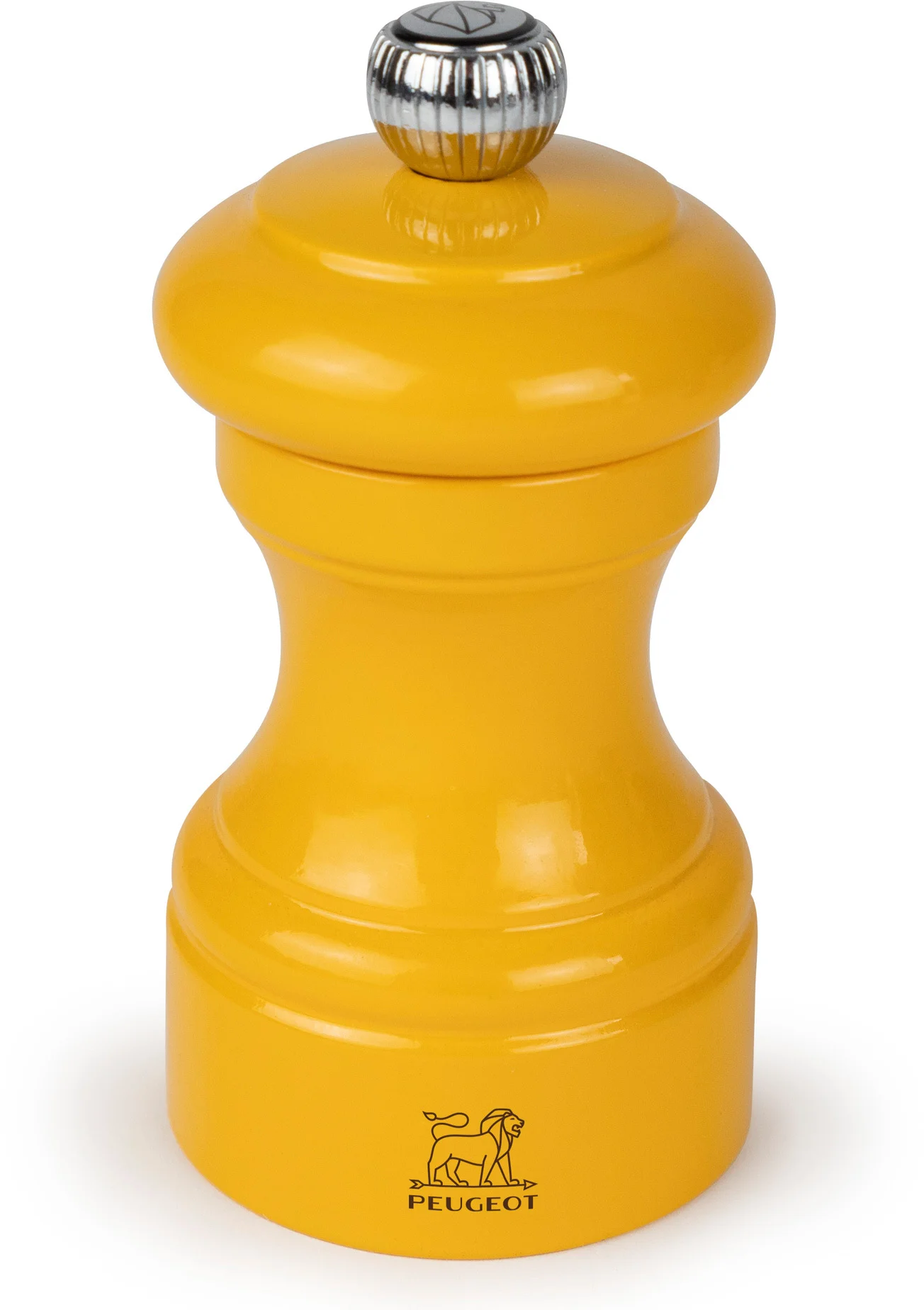 BISTRORAMA Młynek do pieprzu 10 cm Saffron Yellow / PEUGEOT 