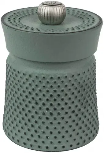 BALI CAST IRON Młynek do pieprzu seledynowy 8 cm / PEUGEOT