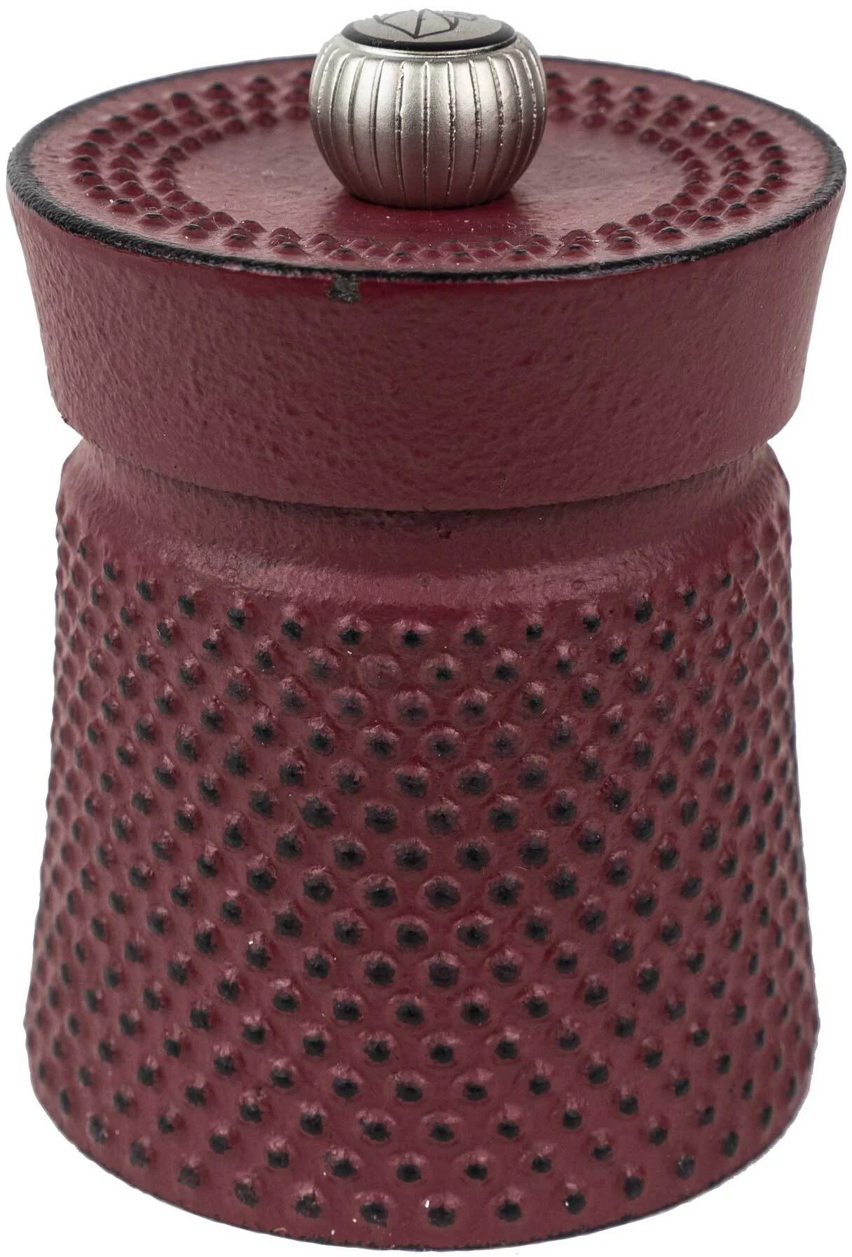 BALI CAST IRON Młynek do pieprzu czerwony 8 cm / PEUGEOT