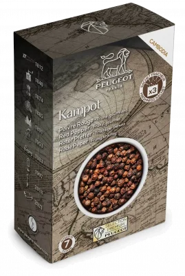 KAMPOT Pieprz czerwony Kambodża 60 g / PEUGEOT