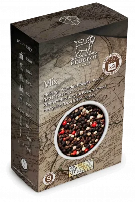 RED MEAT BLEND Mieszanka pieprzu 60 g / PEUGEOT