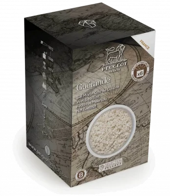 WET SEA SALT Mokra sól morska Francja 300 g / PEUGEOT