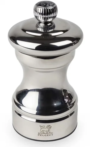 PEUGEOT Młynek do soli BISTRO SHINY srebrny 10 cm