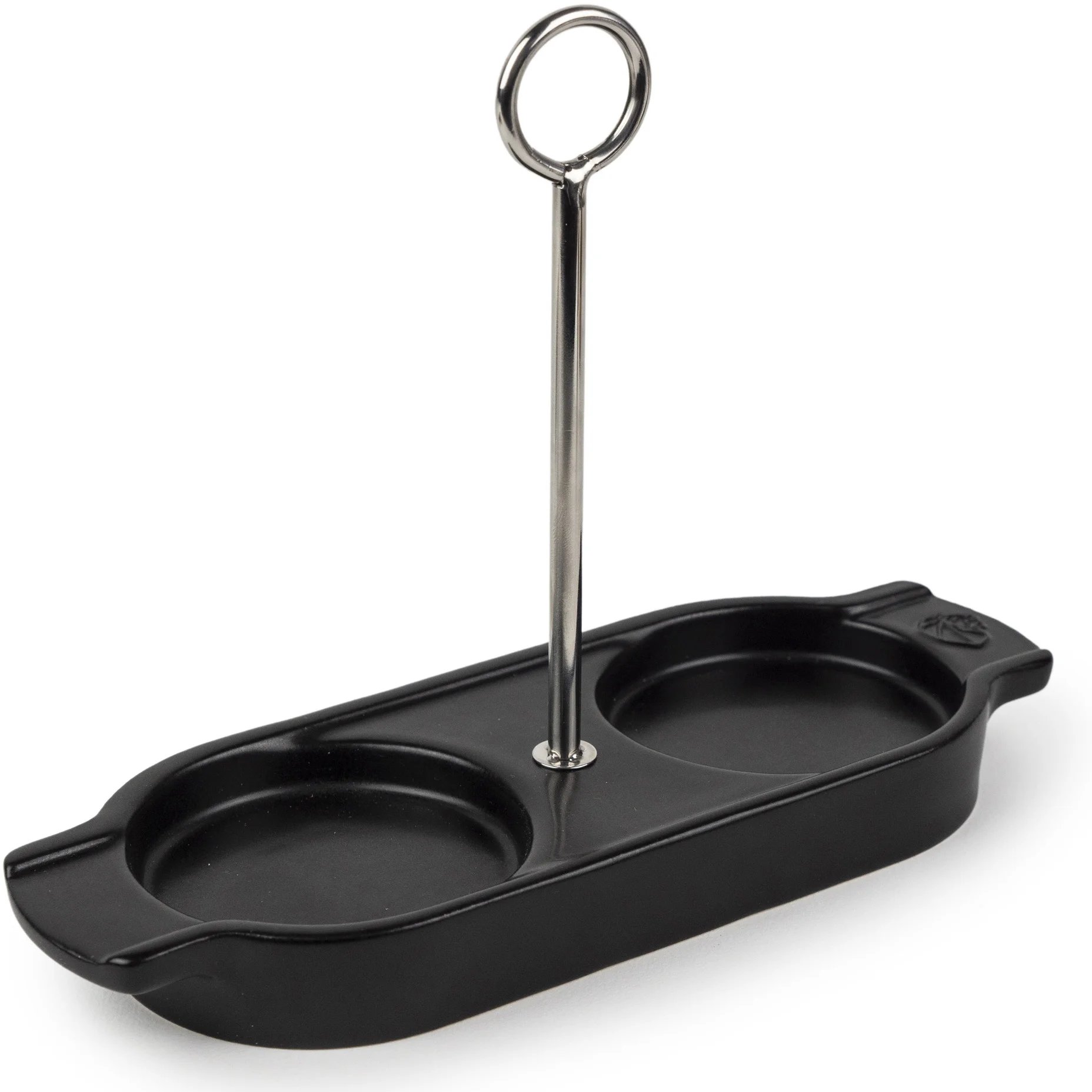 LINEA Podstawka do młynków ceramiczna, satin black / PEUGEOT