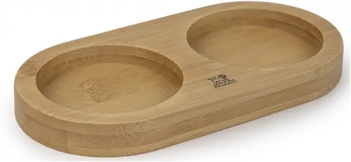 LINEA Podstawka do młynków bambusowa, natural / PEUGEOT