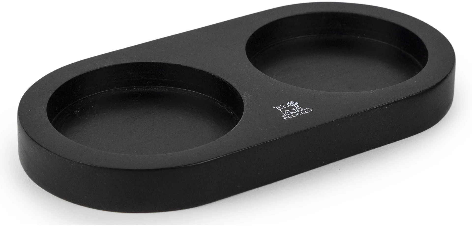 LINEA Podstawka do młynków bambusowa, czarny / PEUGEOT