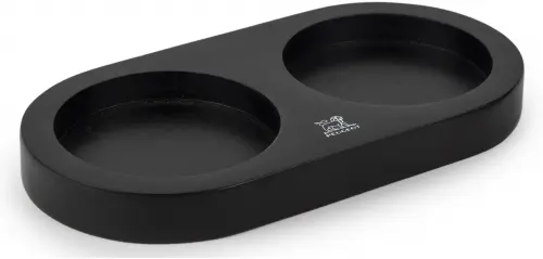 LINEA Podstawka do młynków bambusowa, czarny / PEUGEOT