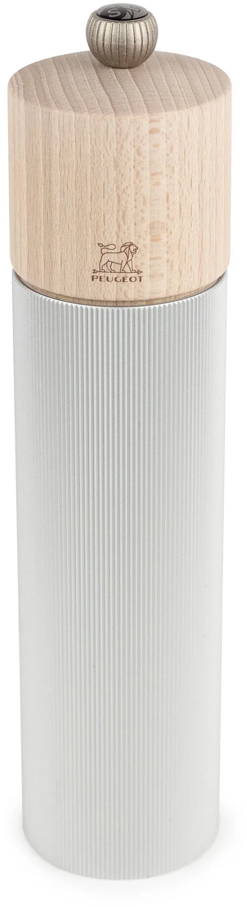 PEUGEOT Młynek do soli LINE natural aluminium 22 cm