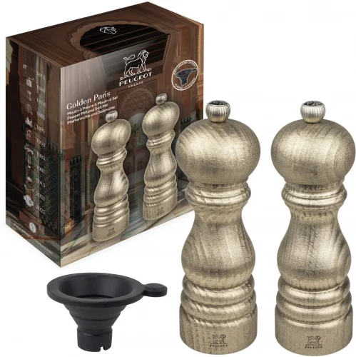PEUGEOT Zestaw młynków GOLDEN PARIS 18 cm