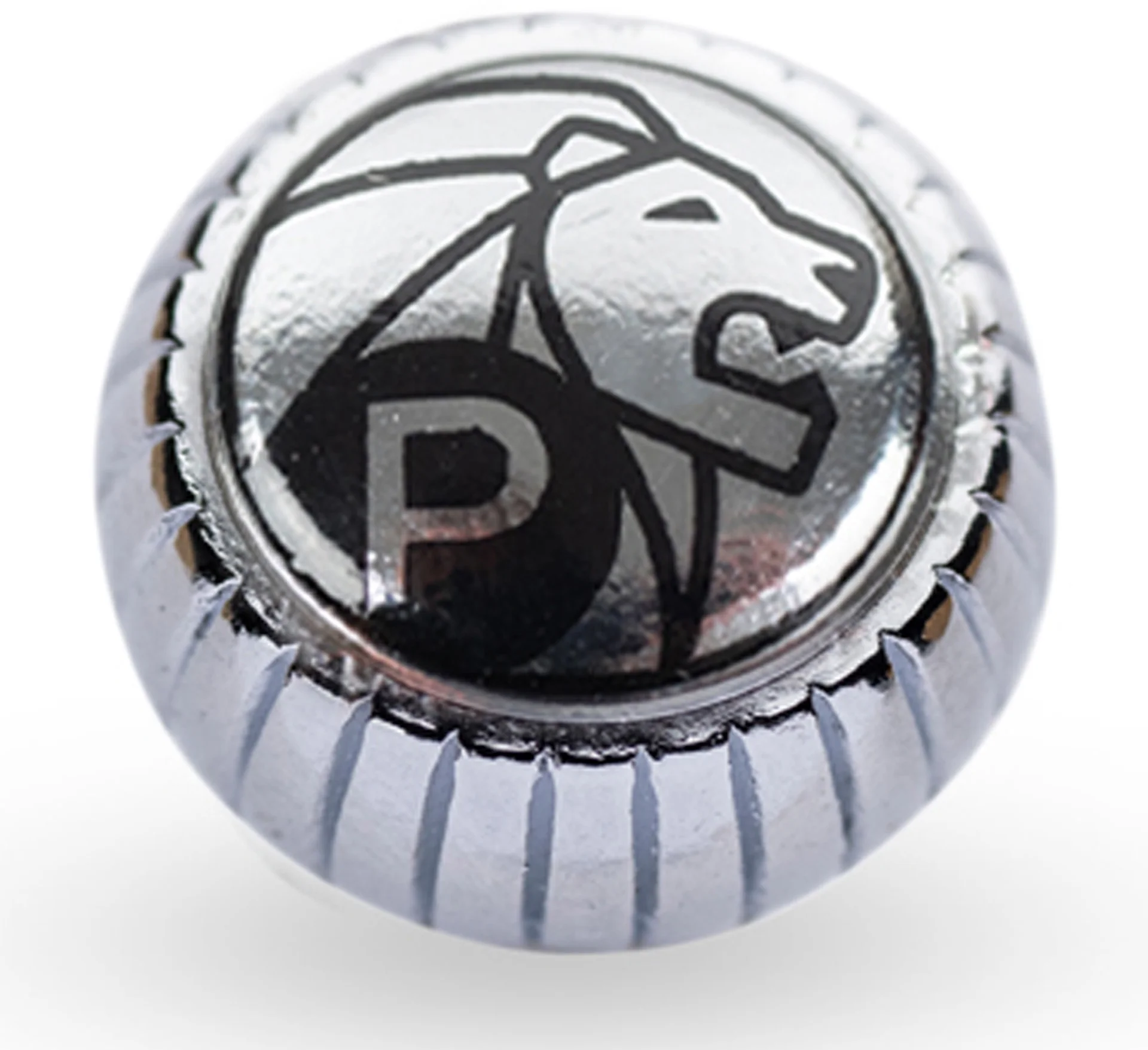 Nakrętka błyszczący chrom do młynków - pieprz (P) - PEUGEOT