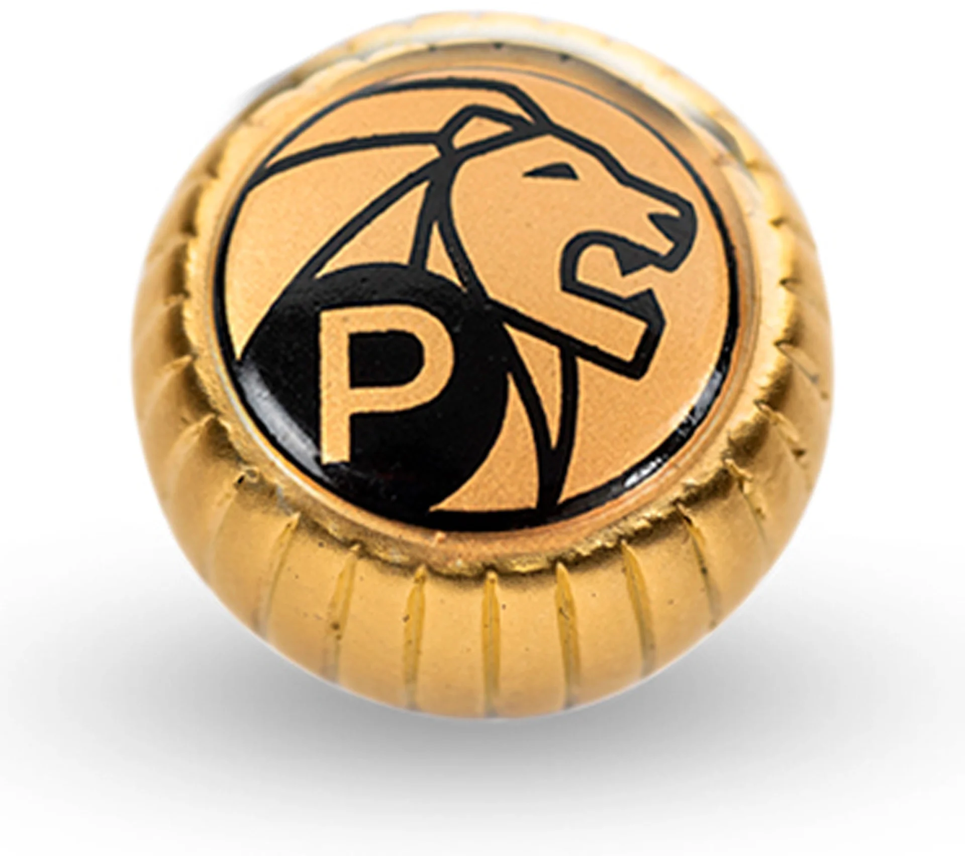 Nakrętka matowa złota do młynków - pieprz (P) - PEUGEOT