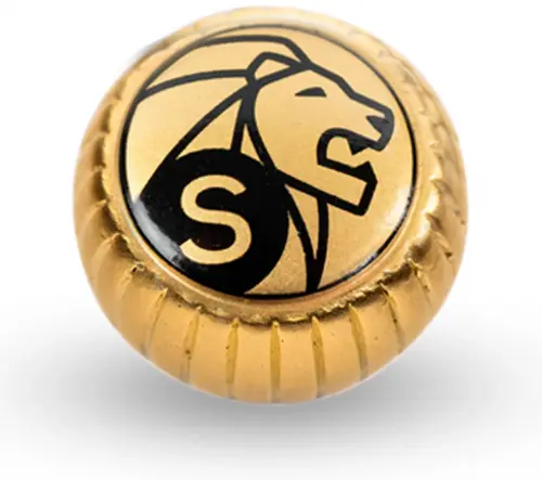 Nakrętka matowa złota do młynków - sól (S) - PEUGEOT