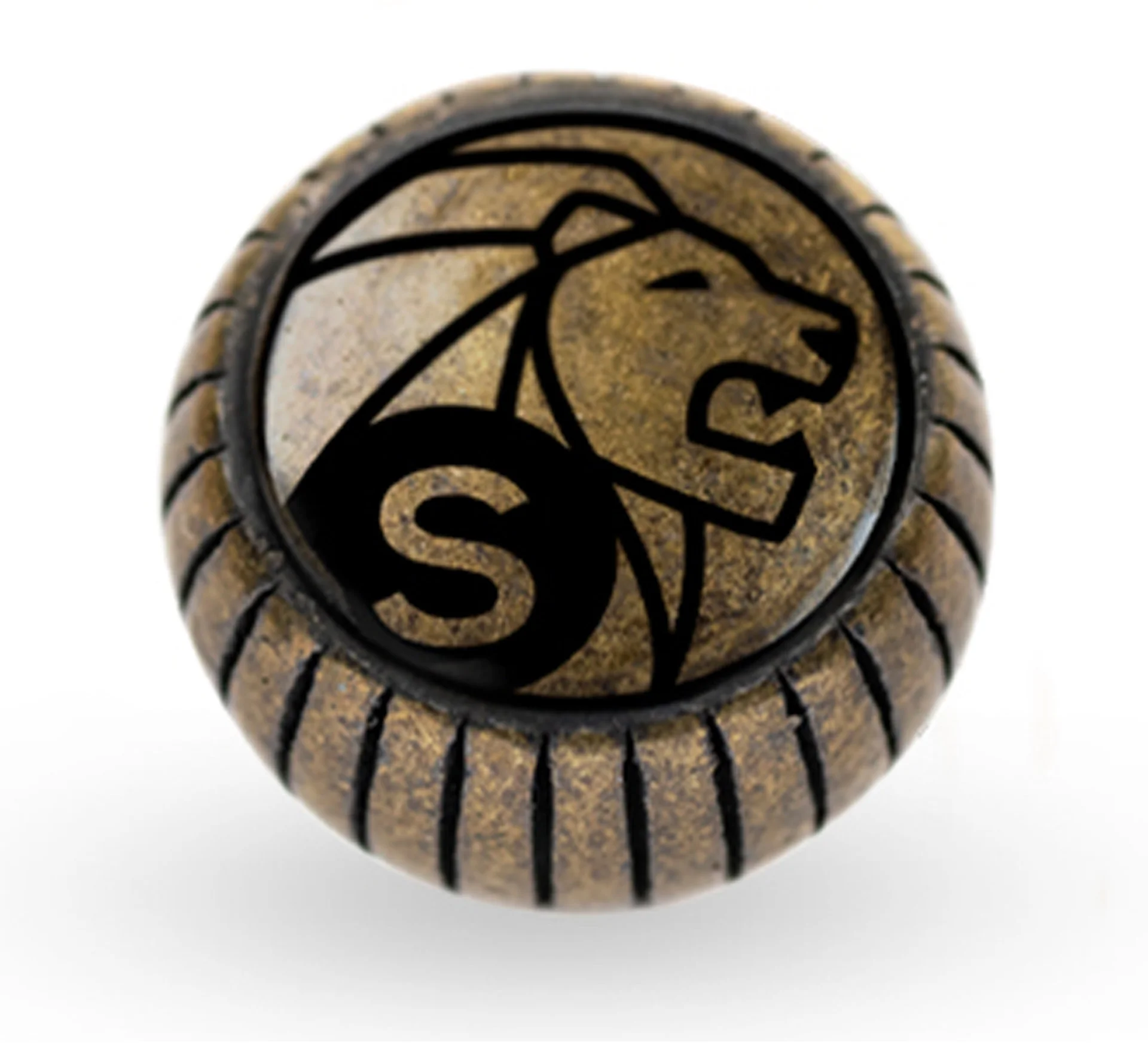 Nakrętka postarzana chrom do młynków - sól (S) - PEUGEOT