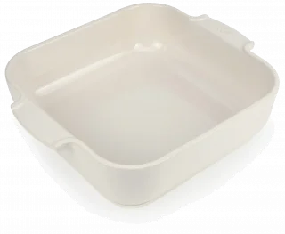 APPOLIA Naczynie kwadratowe 28 cm ecru / PEUGEOT