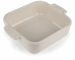 APPOLIA Naczynie kwadratowe 18 cm ecru / PEUGEOT