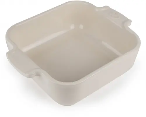 APPOLIA Naczynie kwadratowe 18 cm ecru / PEUGEOT