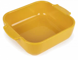 APPOLIA Naczynie kwadratowe 28 cm szafranowy / PEUGEOT