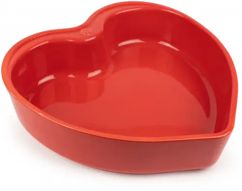 APPOLIA Naczynie serce 1,7 l czerwony / PEUGEOT