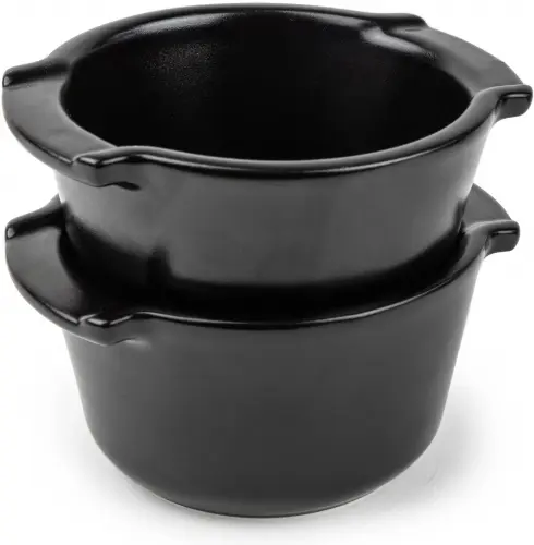 APPOLIA Ramekin 200 ml (2 szt.) czarny / PEUGEOT