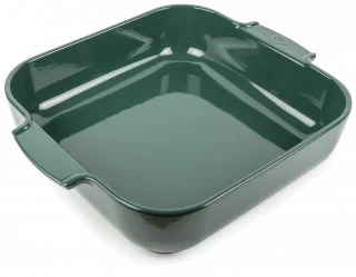 APPOLIA Naczynie kwadratowe 36 cm zielone / PEUGEOT
