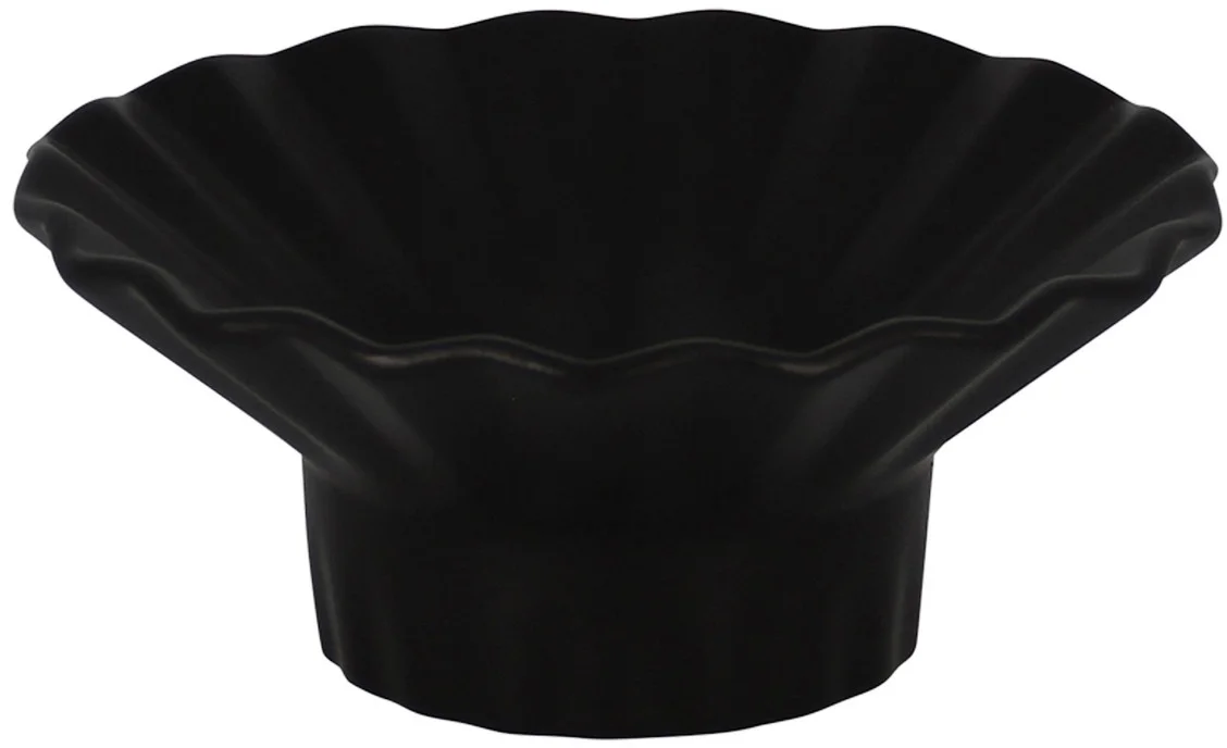 AUREA Miseczka falowana 200 ml czarna / RAK PORCELAIN