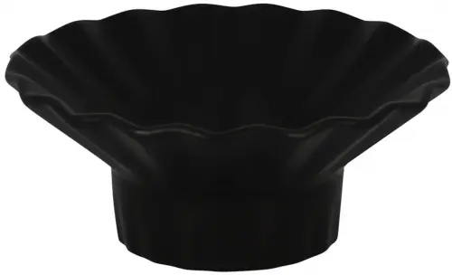 AUREA Miseczka falowana 200 ml czarna / RAK PORCELAIN