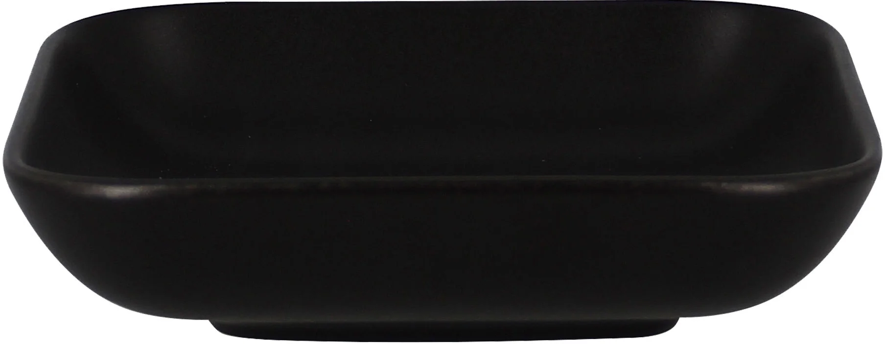 AUREA Naczynie kwadratowe 11 cm czarne / RAK PORCELAIN