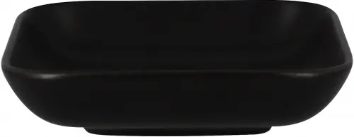 AUREA Naczynie kwadratowe 11 cm czarne / RAK PORCELAIN