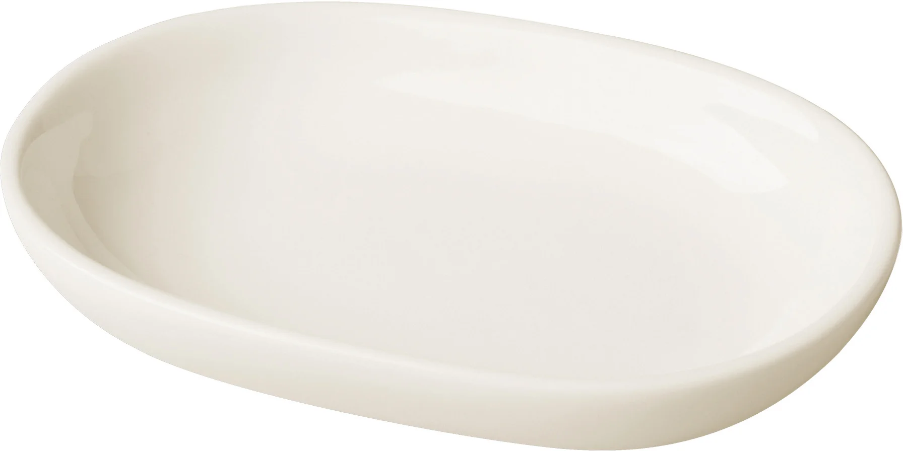 BANQUET Naczynie na masło 11 x 8 cm / RAK PORCELAIN