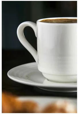 RONDO Filiżanka do espresso sztaplowana 90 ml / RAK PORCELAIN