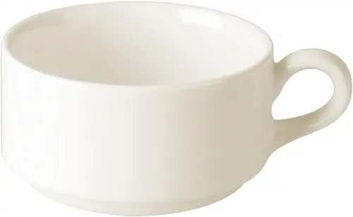 BANQUET Filiżanka niska sztaplowana 180 ml / RAK PORCELAIN