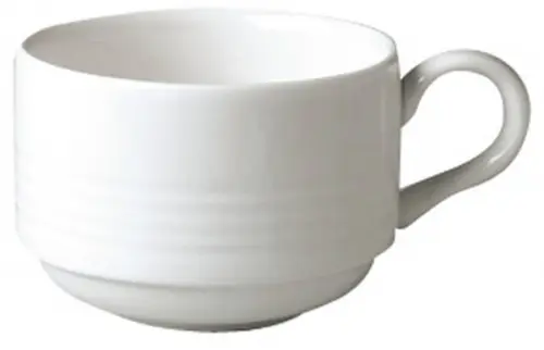 RONDO Filiżanka niska sztaplowana 180 ml / RAK PORCELAIN