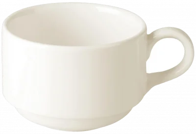 BANQUET Filiżanka niska sztaplowana 230 ml / RAK PORCELAIN