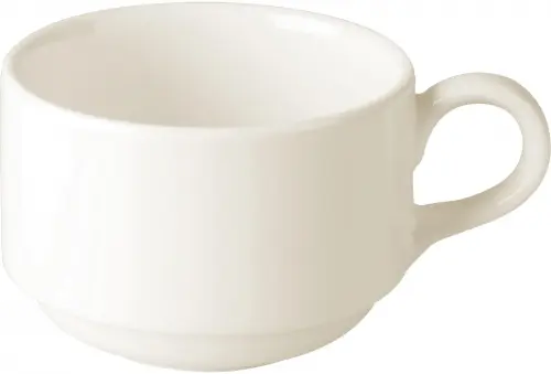 BANQUET Filiżanka niska sztaplowana 230 ml / RAK PORCELAIN