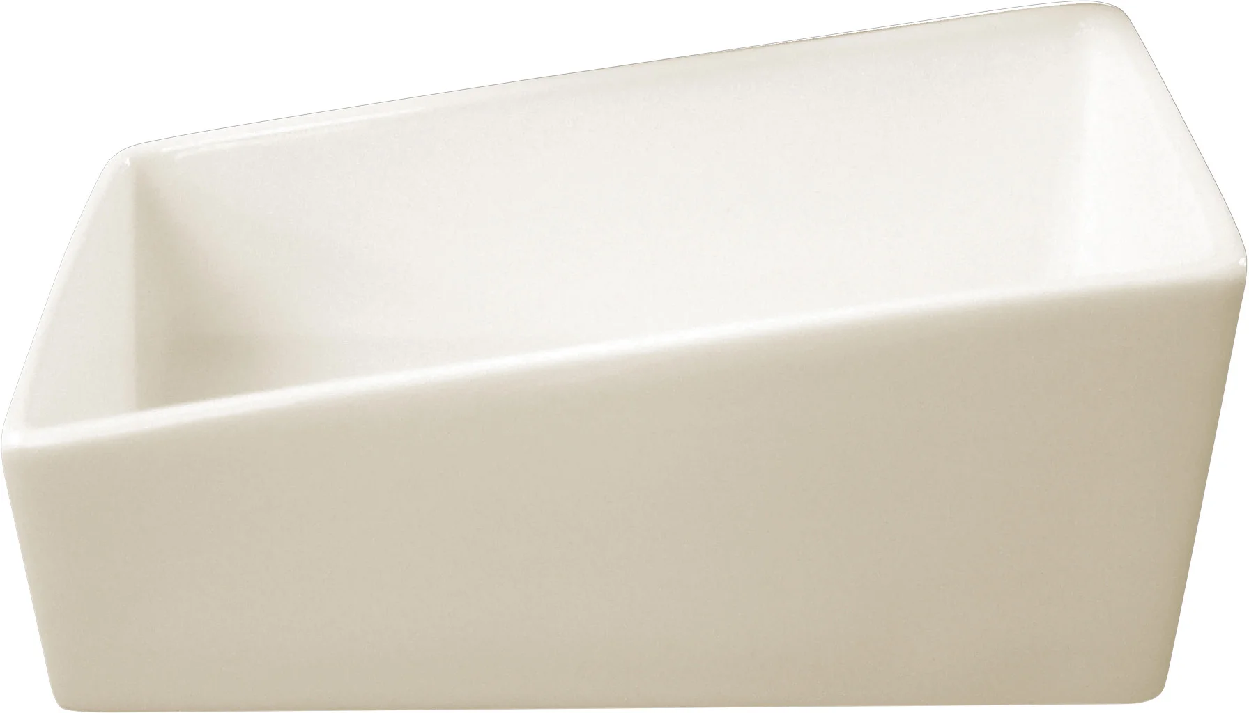 BANQUET Naczynie skośne 11 x 6 cm / RAK PORCELAIN