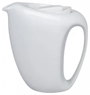 CLOUD Dzbanek do kawy z pokrywką 650 ml biały / RAK PORCELAIN