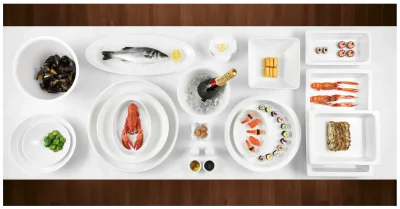 BUFFET Wkład porcelanowy do podgrzewaczy okrągłych / RAK PORCELAIN