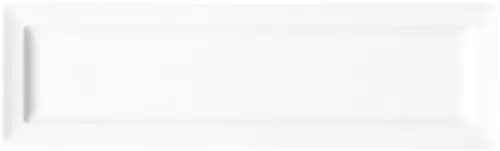 CLASSIC GOURMET Talerz płaski prostokątny 23 x 7 cm / RAK PORCELAIN